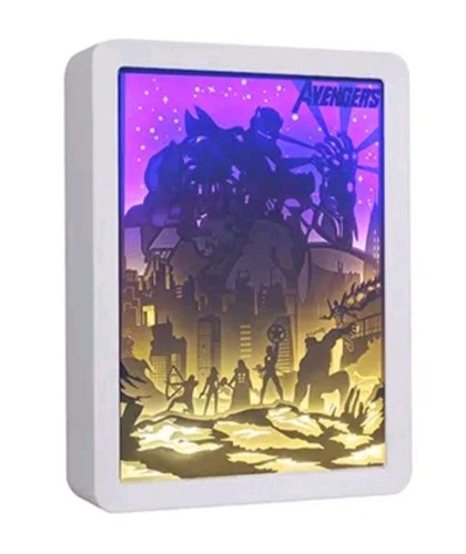 Avengers layered paper - layered, led