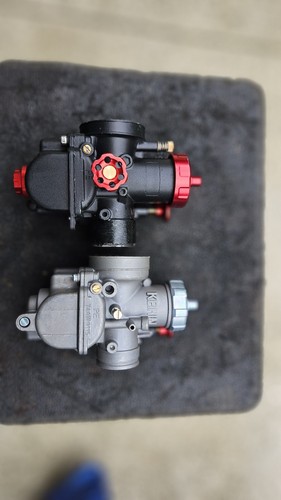 Round slide carburetor - round,