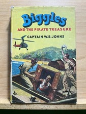 Biggles And The Pirate Treasure - Capt W E Johns 1954 First 1st Edition Hbk DW