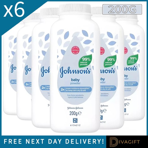 Johnsons baby powder - 6, 200g