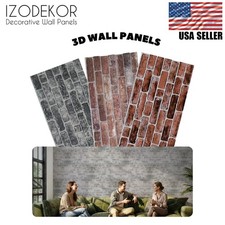 IZODEKOR 3D Wall Panels Brick