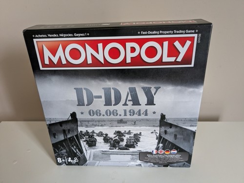 Monopoly wwii day board game - wwii, d-day