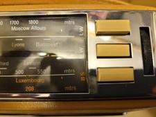 real vintage Bush TR130 Portable Radio with bandspread made in 1960s working