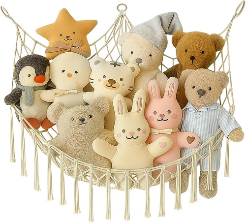 Teddy hammock toy storage - teddy, net