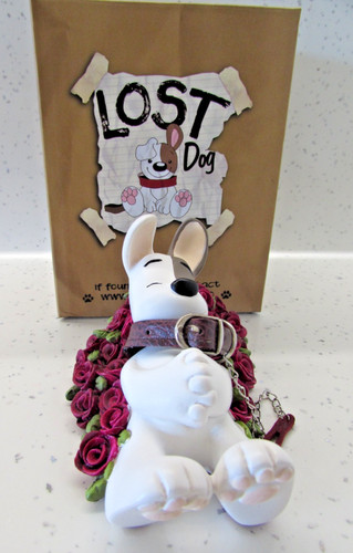 Lost dog collectables bed of - dog,