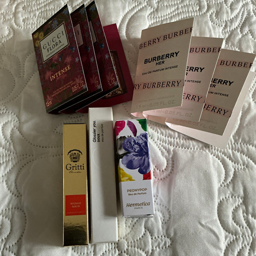 Mixed perfume samples x9 - mixed,