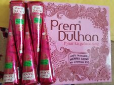 5 X DARKEST HERBAL HENNA MEHNDI TATTOO KIT PASTE CONES - 100% COLOUR GUARANTEE