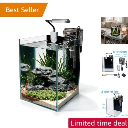 Nano glass aquarium - nano,
