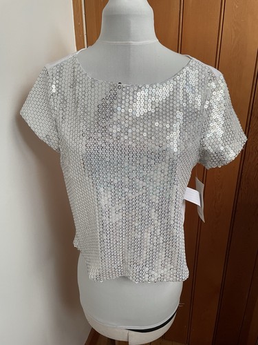 Zara white silver holographic - zara,