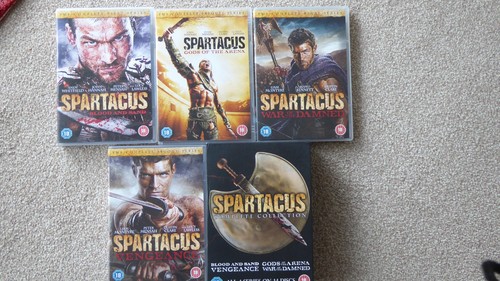 Spartacus dvd complete series - spartacus,