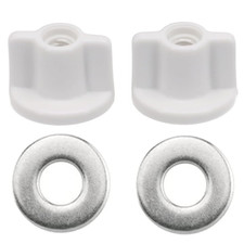 2 Pairs Toilet Seat Fixings