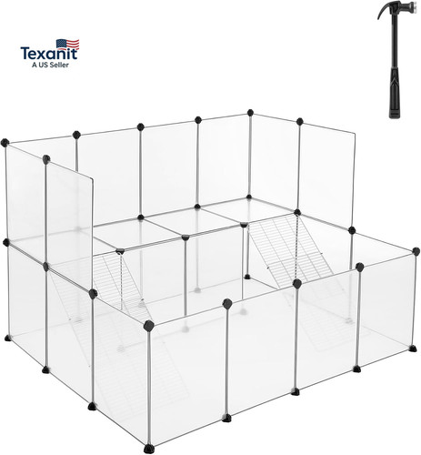Guinea pig playpen with - pig, dense