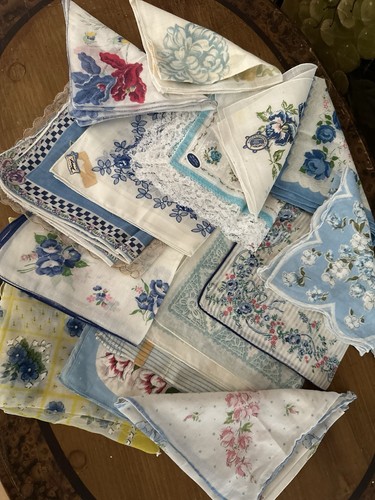 Vintage hankies - vintage,
