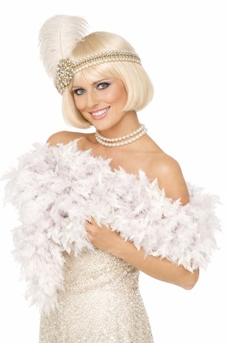 Feather boa 1920s gangsters - feather,