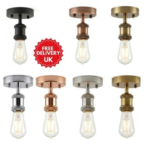 Industrial semi flush - semi, mount