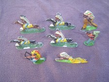 8 Vintage Lead Figures Toys