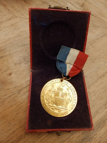 1902 coronation medal - 1902,
