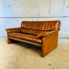 Beautiful 1970s De Sede DS-86 Two-Seater Leather Sofa – Swiss Craftmanship #A377