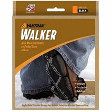 Yaktrax WALKER WALK Snow Ice Walking Hike Pro Shoe Chain Safety Anti-Slip Grips