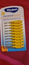 Wisdom Everyday 0.70mm Yellow Interdental Brush - Pack Of 10 Brushes 