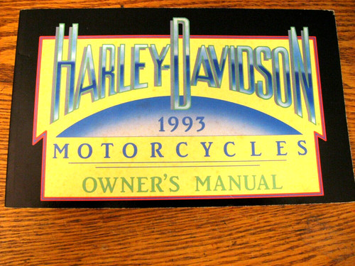 1993 harley davidson owner - 1993, harley-davidson