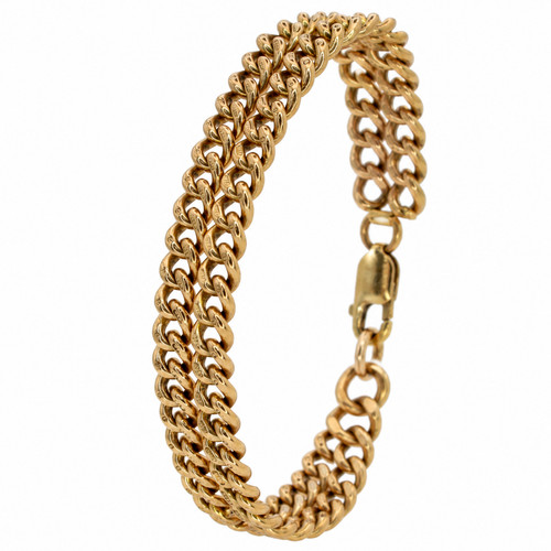 Gold bracelet 9ct - 9ct, rose