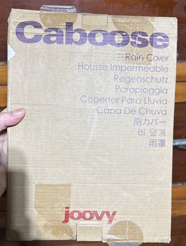 Joovy caboose rain cover new - caboose,