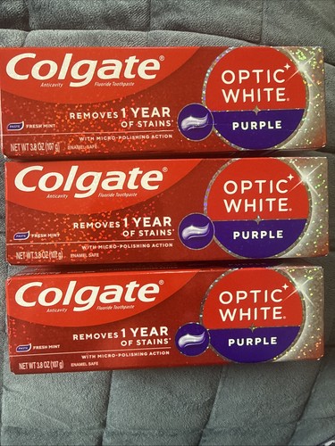 Lot colgate optic white - lot,