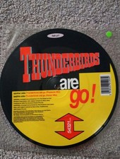 F.A.B. - Thunderbirds Are Go - 7" Vinyl Picture Disc Single - 1990 Telstar UK 