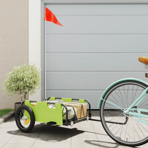 Walplus bike trailer green - trailer,