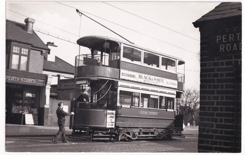Vintage london transport tram - transport,