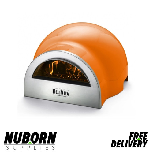 Delivita pizza oven orange - delivita,