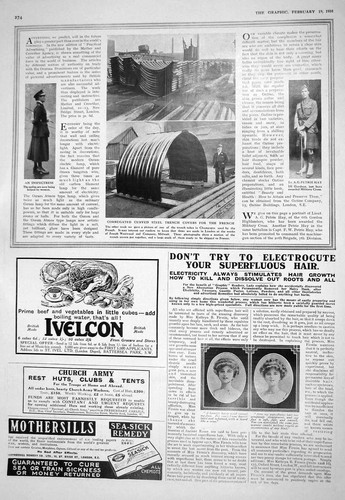 Old 1916 corrugated steel - corrugated,