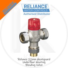 Reliance Blender Mixing Valve For Water Underfloor Heating 22mm Compression