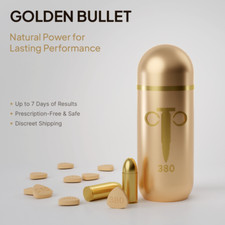 Golden Bullet - 100% Natural Sex Pills For Men ULTRA EFFICIENT, LONG LASTING