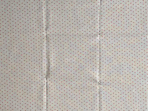 Shabby chic pink hearts cotton - chic,