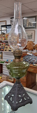 Edwardian Green Glass and Cast