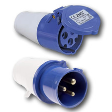 (New) 16A 3-Pin Industrial