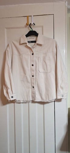 Zara cream corduroy - zara,