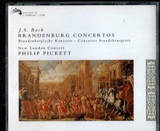 L'OISEAU LYRE 2 CD BOX NEW LONDON CONSORT - BACH BRANDENBURG CONCERTOS