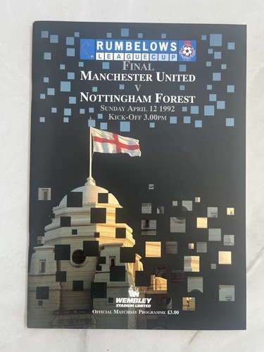 Leave cup final programme - leave,