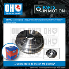 2x Brake Drums (Pair Set) fits FORD KA 1.2 Rear 08 to 16 QH 1680869 1541801 New