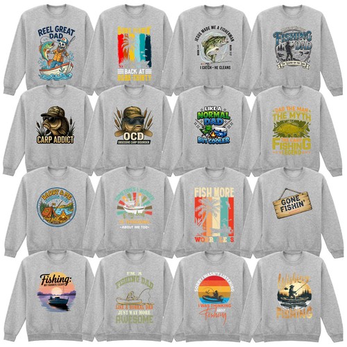 Funny fishing angler fathers - fishing,