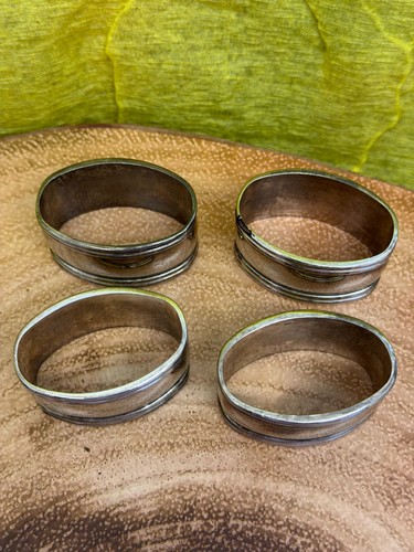 Napkin rings set four - napkin,