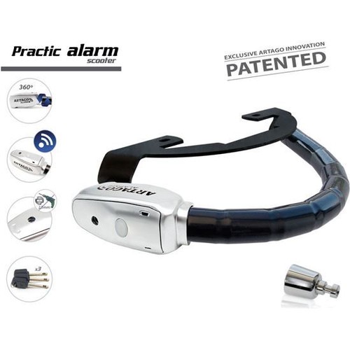Handlebar lock alarm artago - handlebar,