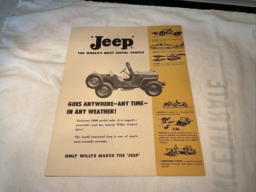 1955 willys jeep truck - c.1955,