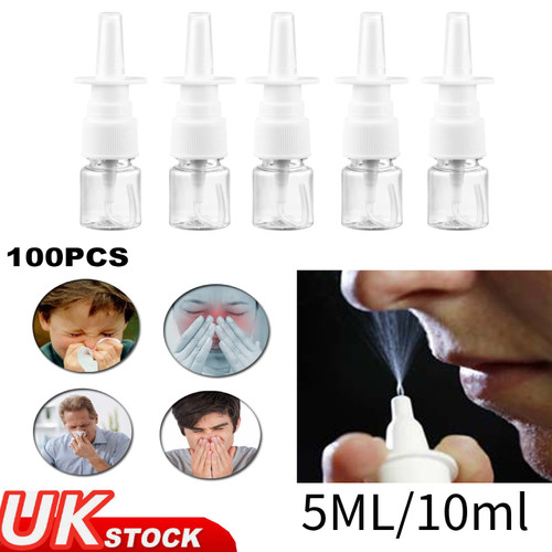 100x 10ml empty nasal - empty,