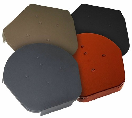 Plastic ridge roof cap - ridge,