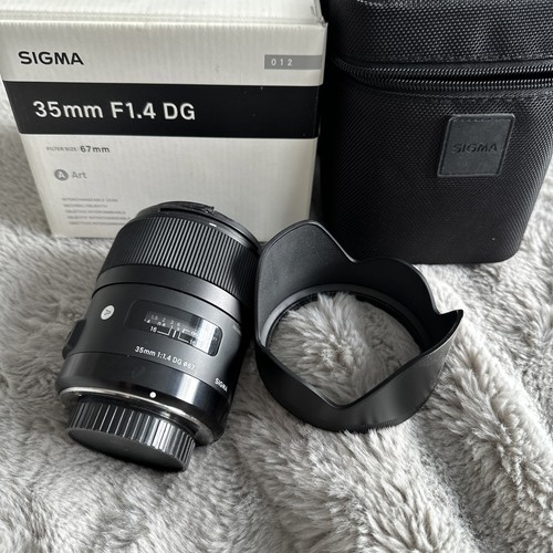 Used sigma 35mm - sigma, f1.4