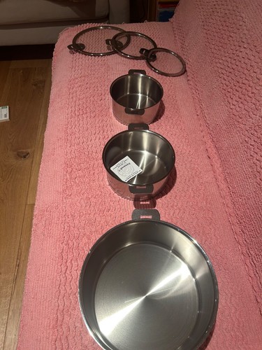 Cristel strate sauce pans - 3,
